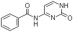 structure of CAS# 26661-13-2, N4-Benzoylcytosine;N-(2-Oxo-1,2-dihydro-4-pyrimidinyl)benzamide; N-(2-Oxo-3H-pyrimidin-4-yl)benzamide