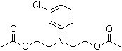 2,2'-[(3-Chlorophenyl)imino]bisethyl diacetate molecular structure (CAS 26692-46-6)