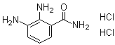 2,3-Diaminobenzamide dihydrochloride molecular structure (CAS 266993-72-0)