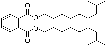 Diisodecyl phthalate molecular structure (CAS 26761-40-0)