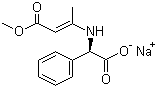结构式 CAS# 26774-89-0, D-双氢苯甘氨酸邓钠盐