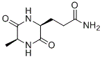 3-((2S,5S)-5-甲基-3,6-二氧代哌嗪-2-基)丙酰胺分子结构 (CAS 268221-76-7)