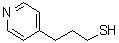 4-吡啶丙硫醇分子结构 (CAS 26847-63-2)