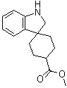1',2'-Dihydrospiro[cyclohexane-1,3'-[3H]indole]-4-carboxylic acid methyl ester molecular structure (CAS 268538-23-4)