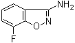 3-Amino-7-fluoro-1,2-benzisoxazole molecular structure (CAS 268734-39-0)