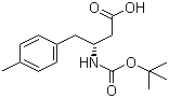 structure of CAS# 269398-85-8, Boc-(R)-3-Amino-4-(4-methylphenyl)butyric acid;(R)-N-(tert-Butoxycarbonyl)-3-amino-4-(4-methylphenyl)butyric acid