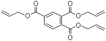 Triallyl trimellitate molecular structure (CAS 2694-54-4)