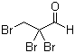2,2,3-三溴丙醛分子结构 (CAS 26944-17-2)