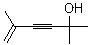 (Isopropenylethynyl)dimethylcarbinol molecular structure (CAS 2696-26-6)
