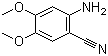 2-Amino-4,5-dimethoxybenzonitrile molecular structure (CAS 26961-27-3)