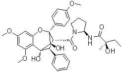 Aglaxiflorine D molecular structure (CAS 269739-78-8)