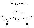 3,5-二硝基苯甲酸甲酯分子结构 (CAS 2702-58-1)