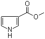 structure of CAS# 2703-17-5, Methyl 3-pyrrolecarboxylate;Pyrrole-3-carboxylic acid methyl ester; 3-Methoxycarbonyl-1H-pyrrole