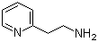 structure of CAS# 2706-56-1, 2-Pyridylethylamine;2-Aminoethylpyridine; 2-Pyridineethanamine; 2-(2-Aminoethyl)pyridine; 2-(2-Pyridyl)ethylamine