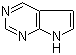 结构式 CAS# 271-70-5, 1H-吡咯并[2,3-d]嘧啶