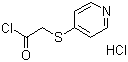 4-Pyridylmercapto acetyl chloride hydrochloride molecular structure (CAS 27230-51-9)