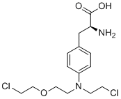 Melphalan Impurity J molecular structure (CAS 2724549-95-3)