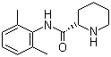 structure of CAS# 27262-40-4, (2S)-N-(2,6-Dimethylphenyl)-2-piperidinecarboxamide);2',6'-Pipecoloxylidide; L-Pipecolic acid 2,6-xylidide
