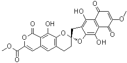 gamma-Rubromycin molecular structure (CAS 27267-71-6)