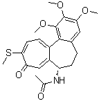 结构式 CAS# 2730-71-4, 硫代秋水仙碱