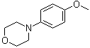 4-(4-Methoxyphenyl)morpholine molecular structure (CAS 27347-14-4)