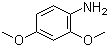 2,4-二甲氧基苯胺分子结构 (CAS 2735-04-8)