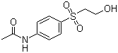 N-(4-((2-Hydroxyethyl)sulfonyl)phenyl)acetamide molecular structure (CAS 27375-52-6)