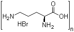 L-Ornithine homopolymer hydrobromide molecular structure (CAS 27378-49-0)
