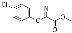 结构式 CAS# 27383-92-2, 5-氯-2-苯并恶唑羧酸甲酯