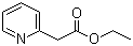2-吡啶乙酸乙酯分子结构 (CAS 2739-98-2)