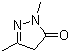1,3-Dimethyl-5-pyrazolone molecular structure (CAS 2749-59-9)