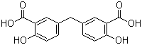 structure of CAS# 27496-82-8, Methylenedisalicylic acid;5,5'-Methylenedisalicylic acid
