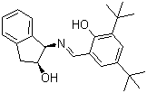 (1R,2S)-1-[(3,5-Di-tert-butyl-2-hydroxybenzylidene)amino]-2-indanol molecular structure (CAS 275374-67-9)