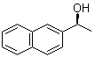 structure of CAS# 27544-18-9, (-)-1-(2-Naphthyl)ethanol;(-)-alpha-Methyl-2-naphthalenemethanol; (1S)-1-(Naphthalen-2-yl)ethanol; (S)-(-)-1-(2-Naphthyl)ethanol; (S)-(-)-alpha-Methyl-2-naphthalenemethanol; (S)-1-(2-Naphthyl)-1-ethanol; (S)-1-(2-Naphthyl)ethanol; (S)-1-(Naphthalen-2-yl)ethanol; (S)-1-(beta-Naphthyl)ethanol; (S)-2-(1-Hydroxyethyl)naphthalene; (S)-alpha-(2-Naphthyl)ethanol; (S)-alpha-Methyl-2-naphthalenemethanol; (alphaS)-alpha-methyl-2-naphthalenemethanol