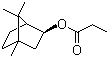Isobornyl propanoate molecular structure (CAS 2756-56-1)