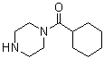 结构式 CAS# 27561-62-2, 1-(环己基羰基)哌嗪