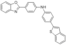 4-(Benzo[b]thiophen-2-yl)-N-(4-(benzo[d]oxazol-2-yl)phenyl)aniline molecular structure (CAS 2756439-73-1)
