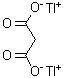 structure of CAS# 2757-18-8, Dithallium malonate;Propanedioic acid dithallium salt