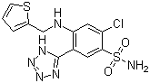Azosemide molecular structure (CAS 27589-33-9)