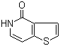 结构式 CAS# 27685-92-3, 噻吩并[3,2-c]吡啶-4(5H)-酮