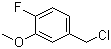 structure of CAS# 276861-59-7, 3-Methoxy-4-fluorobenzyl chloride