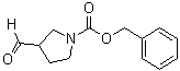 3-Formylpyrrolidine-1-carboxylic acid benzyl ester molecular structure (CAS 276872-86-7)