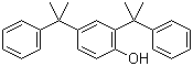 structure of CAS# 2772-45-4, 2,4-Bis(1-methyl-1-phenylethyl)phenol;2,4-Bis(alpha,alpha-dimethylbenzyl)phenol; 2,4-Dicumylphenol