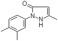 2-(3,4-Dimethylphenyl)-1,2-dihydro-5-methyl-3H-pyrazol-3-one molecular structure (CAS 277299-70-4)