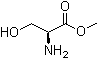 L-Serine methyl ester molecular structure (CAS 2788-84-3)