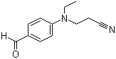 4-(N-Ethyl-2-cyanoethylamino)benzaldehyde molecular structure (CAS 27914-15-4)