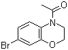 4-Acetyl-7-bromo-3,4-dihydro-2H-1,4-benzoxazine molecular structure (CAS 280142-79-2)