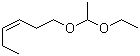 structure of CAS# 28069-74-1, Leaf acetal;(Z)-1-(1-Ethoxyethoxy)-3-hexene