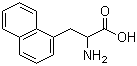 结构式 CAS# 28095-56-9, 3-(1-萘基)丙氨酸