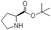 tert-Butyl L-prolinate molecular structure (CAS 2812-46-6)